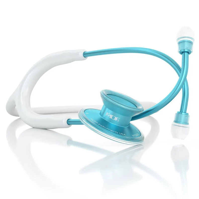 Stéthoscope Acoustica® - Blanc / Aqua