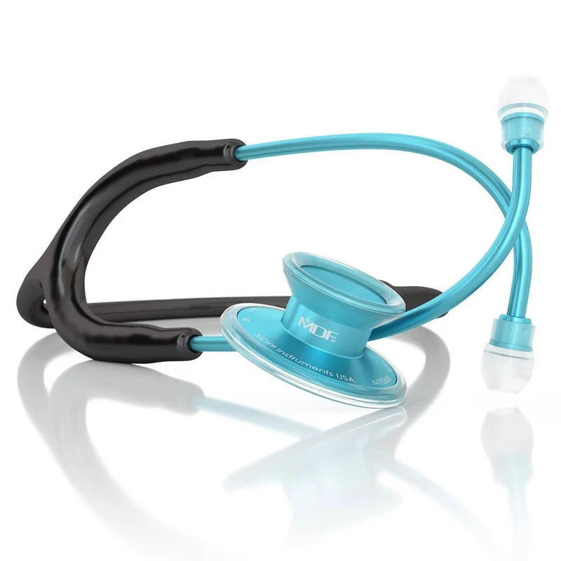 Stéthoscope Acoustica® - Noir / Aqua