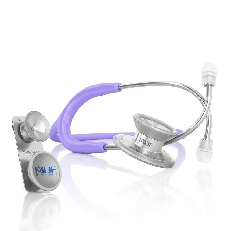 MD One® Epoch® Titane - Stéthoscope Adulte & Pédiatrique - Violet pastel