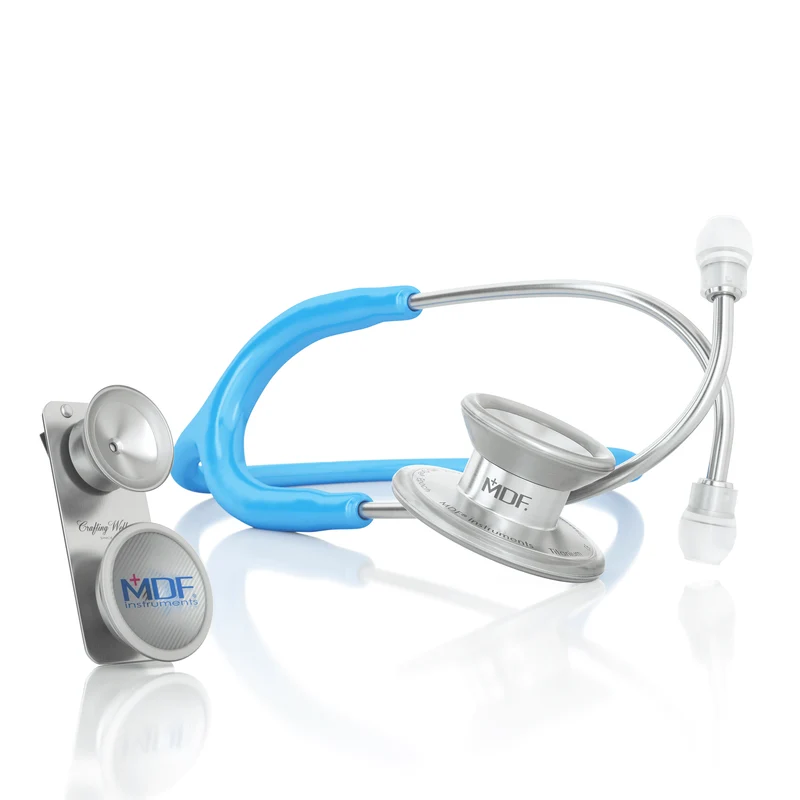 MD One® Epoch® Titane - Stéthoscope Adulte & Pédiatrique - Bleu vif