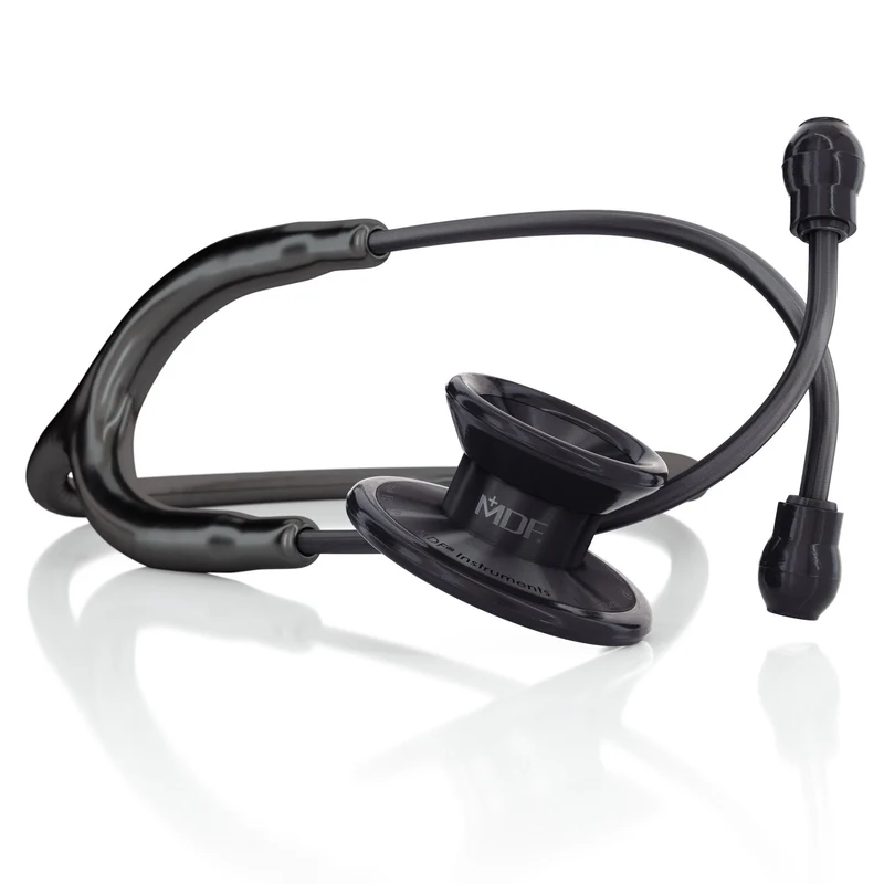 MD One® Epoch® Titane - Stéthoscope Adulte - Noir / BlackOut