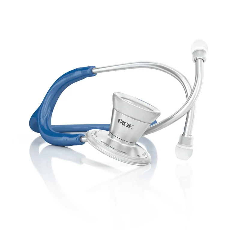 ProCardial® Stéthoscope de Cardiologie Adulte en Acier Inoxydable - Bleu Royal