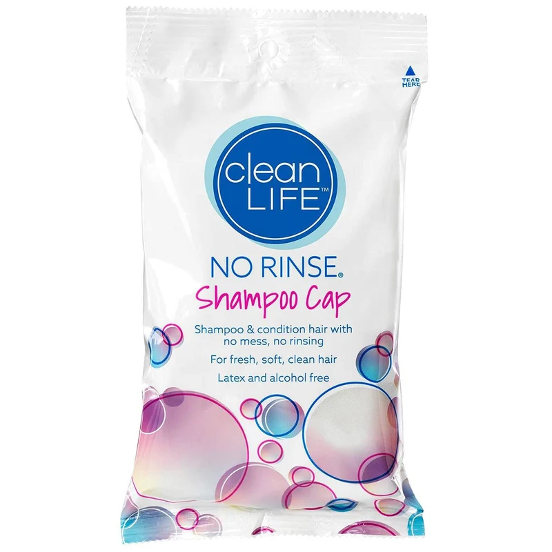 cleanLIFE No-Rinse® Shampoo Cap – Latex-Free, Alcohol-Free