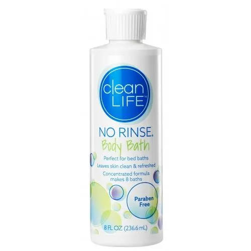 cleanLIFE No-Rinse® Body Bath, Concentrated Formula 8 oz
