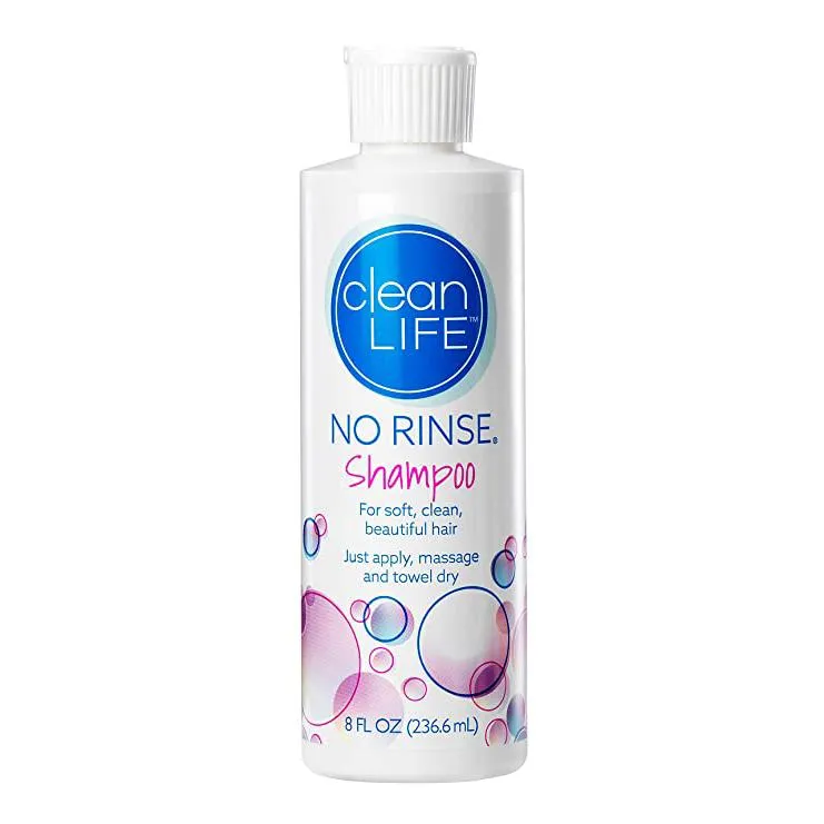 cleanLIFE No-Rinse® Shampoo, Alcohol-Free, Ready-To-Use 8 oz