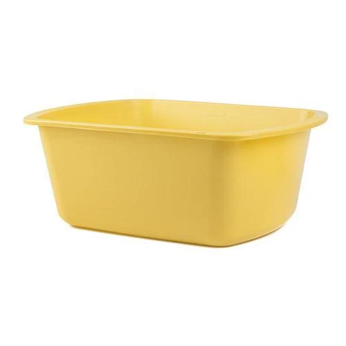 Medegen Rectangular Wash Basin, 7 Quart, Gold