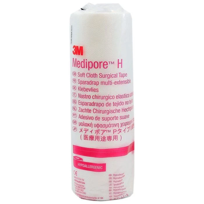 Medipore Hypoallergenic Soft Cloth Surgical Tape 8" x 10 yds.