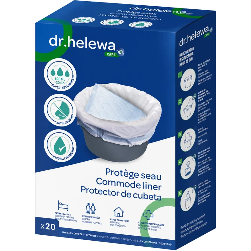 Sacs Jetables pour WC Absorbants | Lot de 20