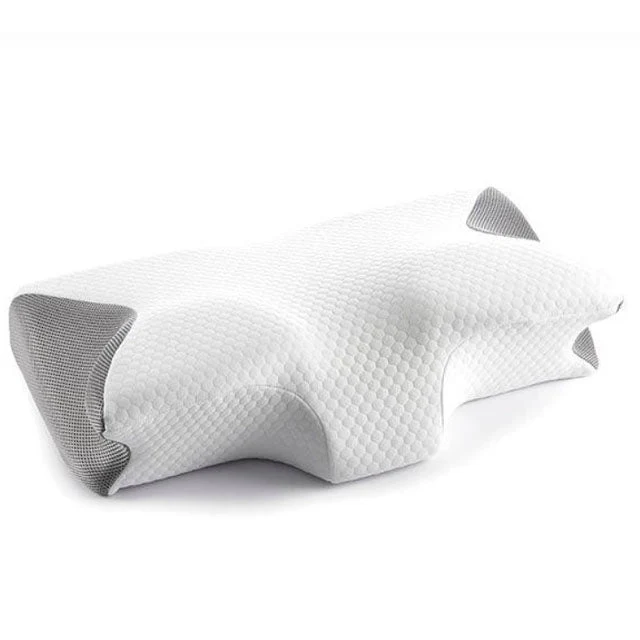 Oreiller ergonomique en Mousse à Mémoire de Forme pour la Nuque avec Contour