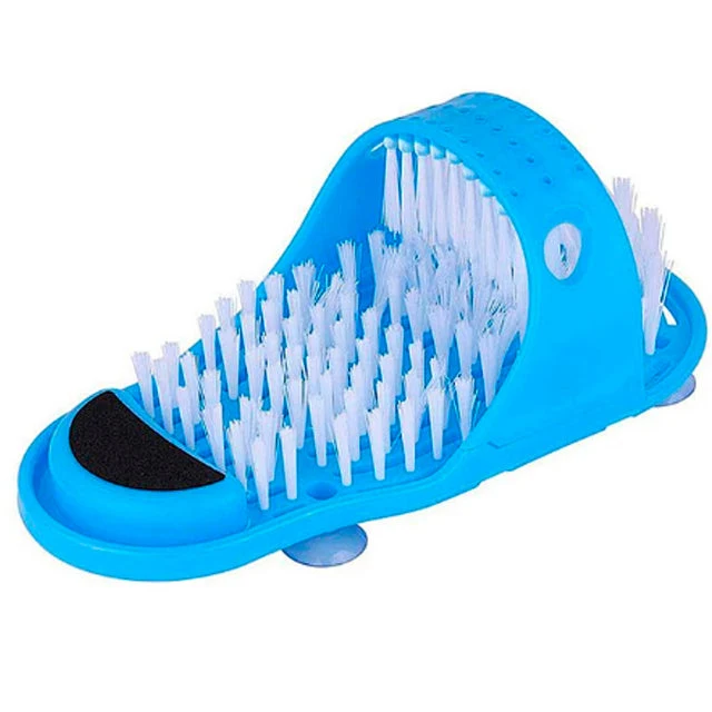 Brosse Nettoyante pour les Pieds avec Pierre Ponce | Masse - Adoucit