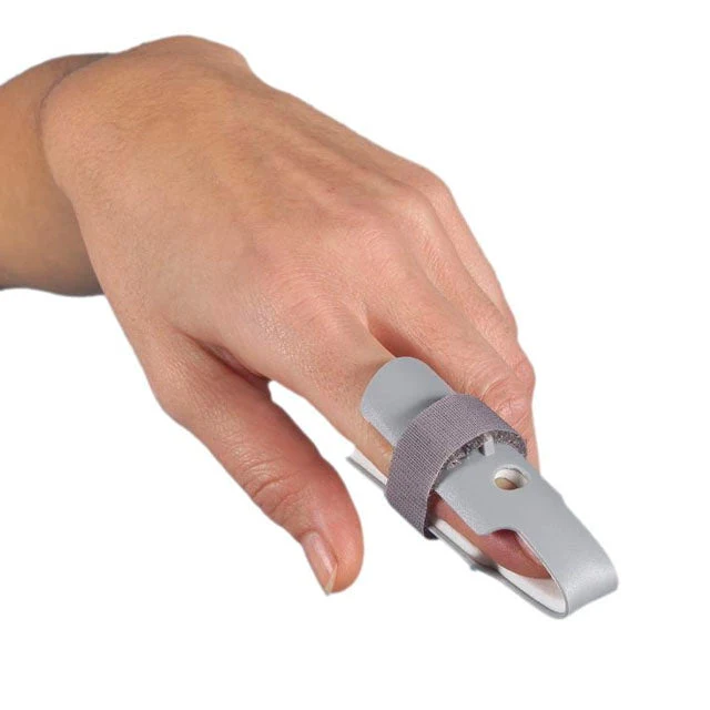 Attelle pour doigt Moulable Rembourrée | Avec sangle de Fixation