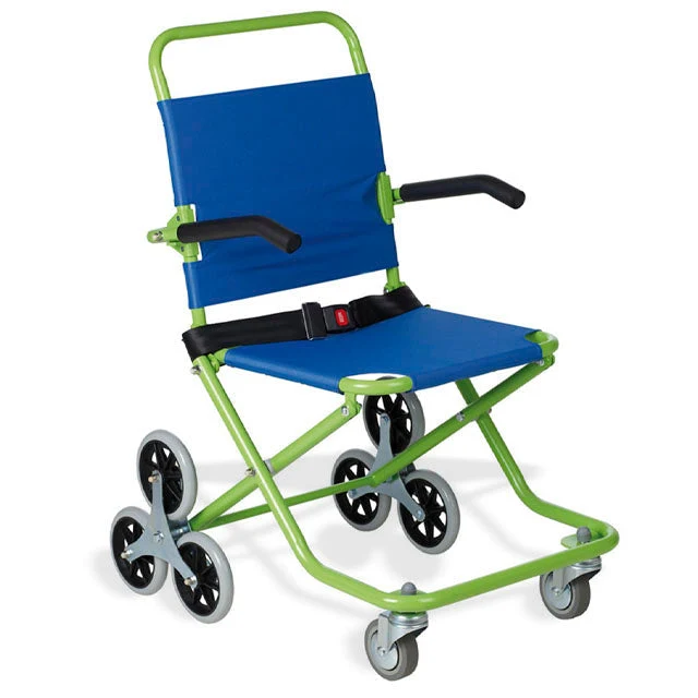 Fauteuil Roulant Évacuation d'Accès Difficile | Triple Roue