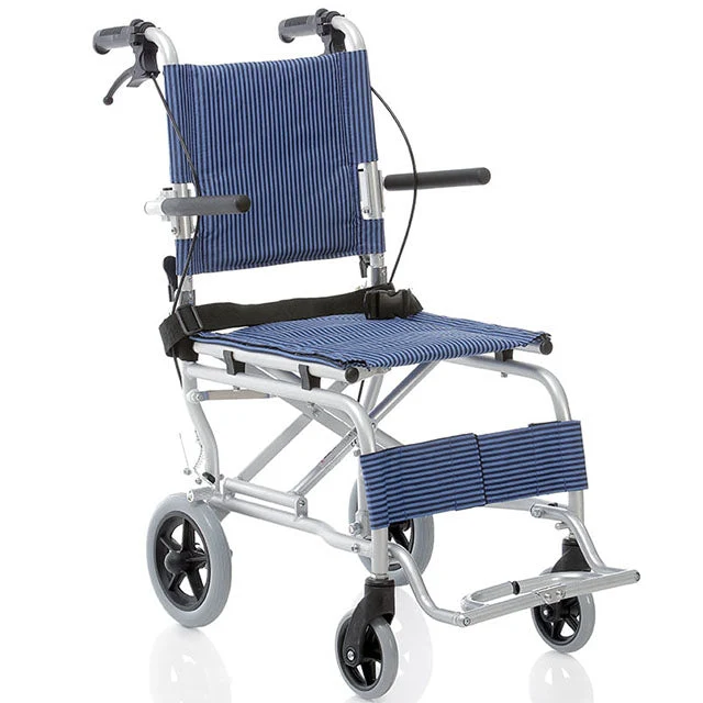 Fauteuil Roulant de Voyage Pliable en Aluminium