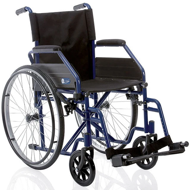 Fauteuil Roulant Pliable Autopropulsé pour Personnes à Mobilité Réduite