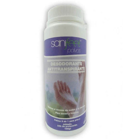 Déodorant pour les Pieds - Poudre Pédique Antitranspirante