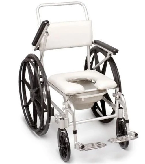 Chaise WC de Douche Autopropulsée | Mobilité Réduite