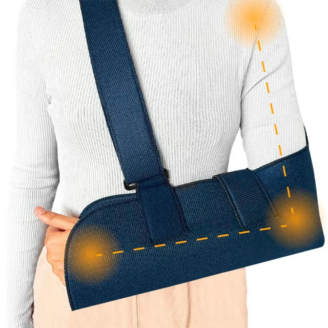 Écharpe pour Bras Bilatérale avec Sangle Réglable | Taille unique