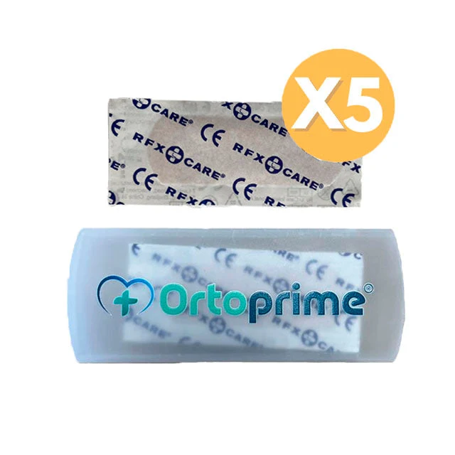 Pansements adhésifs pour blessures + Boîte | Kit de 5 pansements