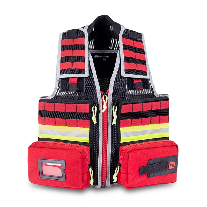 Gilet Tactique d'Urgence Personnel Sanitaire | Deux Tailles