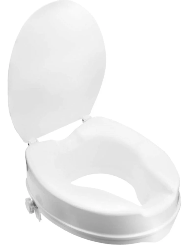 Rehausseur WC avec Couvercle 10 cm | Universel