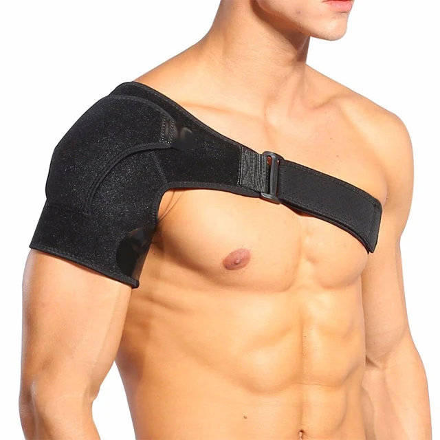 Épaulière Sportive Réglable avec Poche | Soulagement de la Douleur