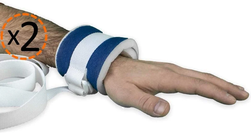 Attelle pour Immobilisation des Extrémités pour Lit et Fauteuil Roulant | Lot de 2 unités
