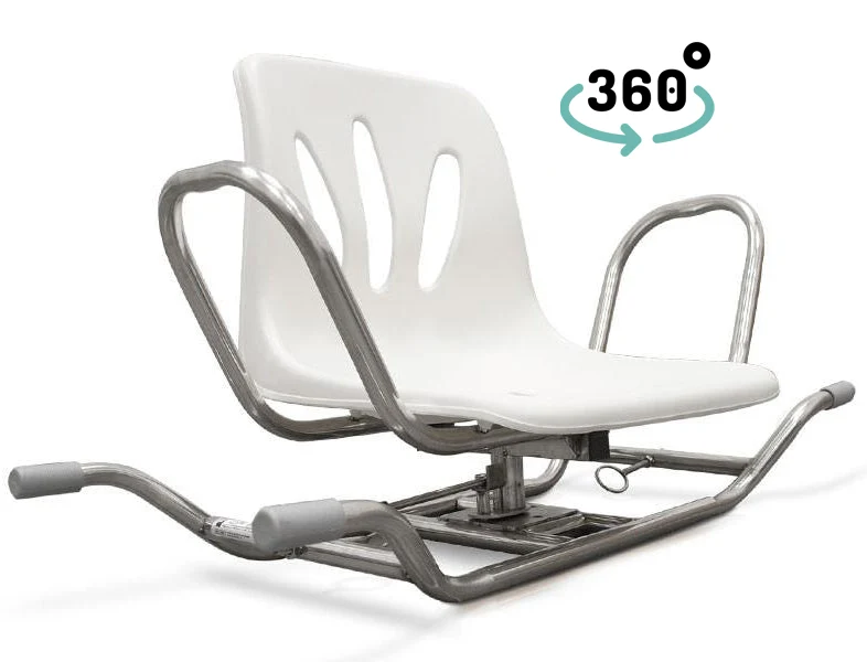 Chaise de bain pivotante 360º Premium