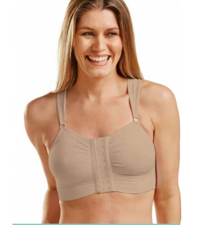 Soutien-gorge Postopératoire Sans Coutures pour Mammoplastie | 3 Couleurs