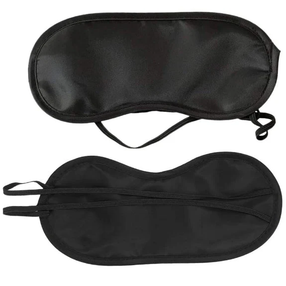 Masque de sommeil noir réglable | Soulage la fatigue