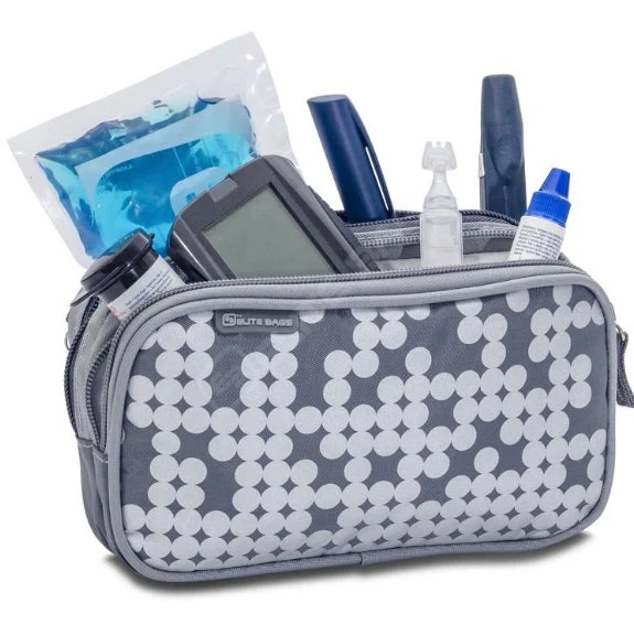 Sac isotherme Portable pour Diabétiques | Argent