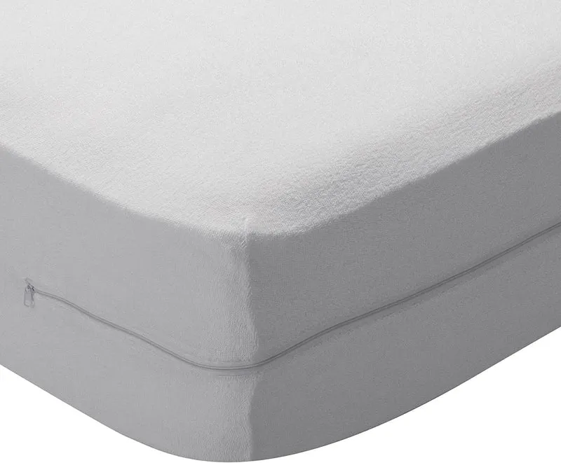 Housse de Protection de Matelas Imperméable | 100% Coton | Fermeture Éclair