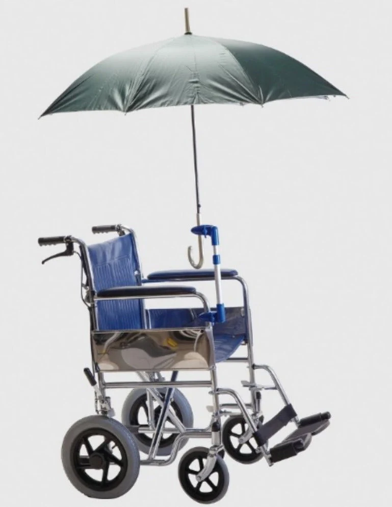 Porte-parapluie pour Fauteuils Roulants et Déambulateurs