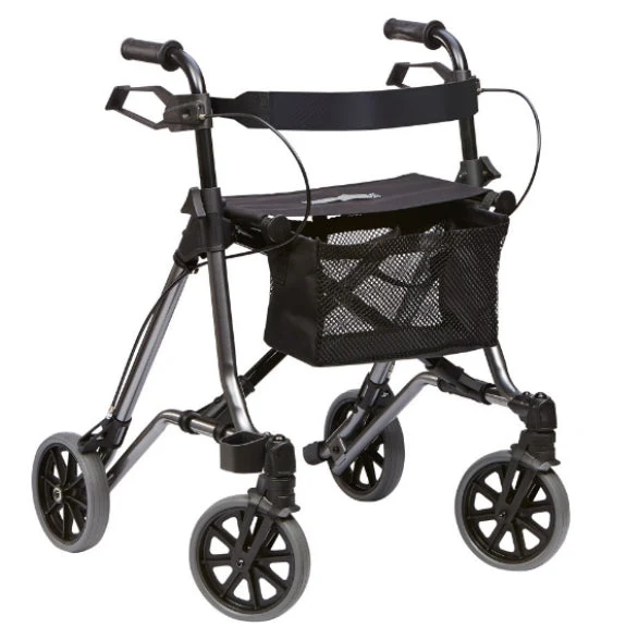 Déambulateur Pliable à 4 Roues | Réglable en Hauteur