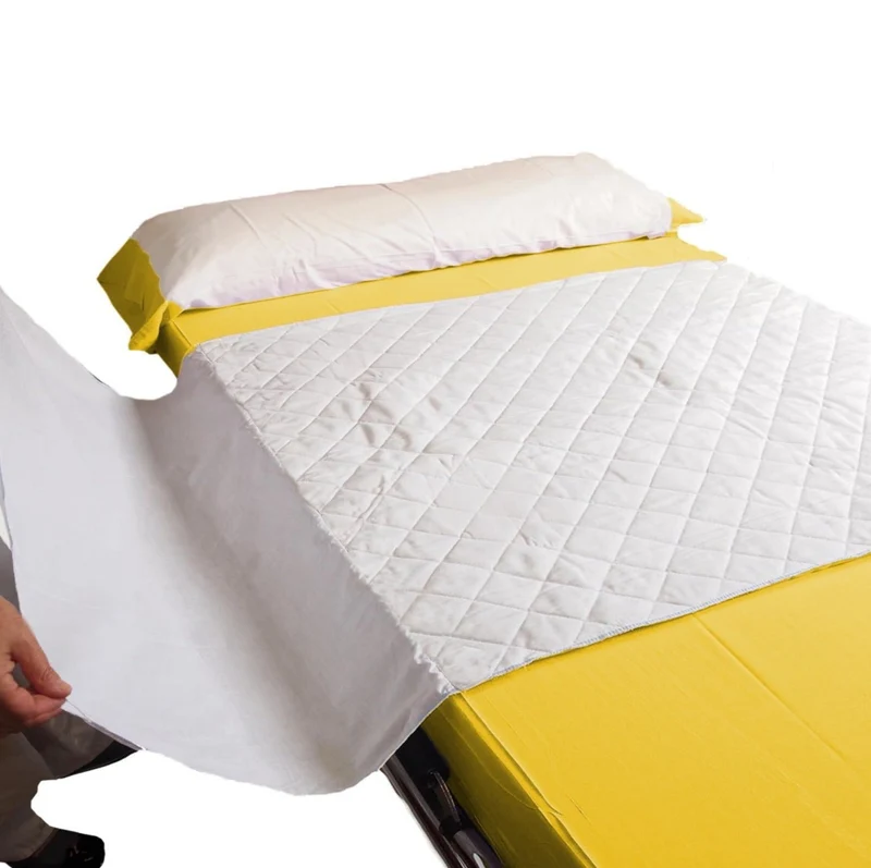 Protège-matelas Absorbant Réutilisable pour lit 135 cm, 4,65 litres/m²
