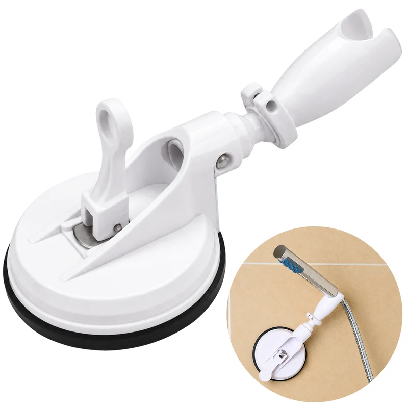 Support de Douche avec Ventouse et Levier | Porte-douche Universel