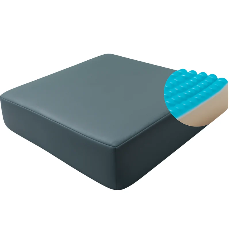 Coussin Antiescarres Visco Gel Zone Ischiatique 85 kg/m3