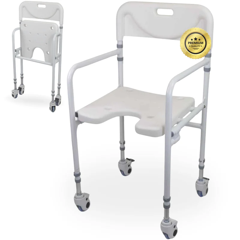 Chaise de Douche en U | Siège de Bain Pliable