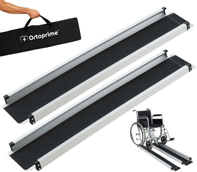 Rampes Télescopiques pour Fauteuil Roulant 270kg | Résistantes