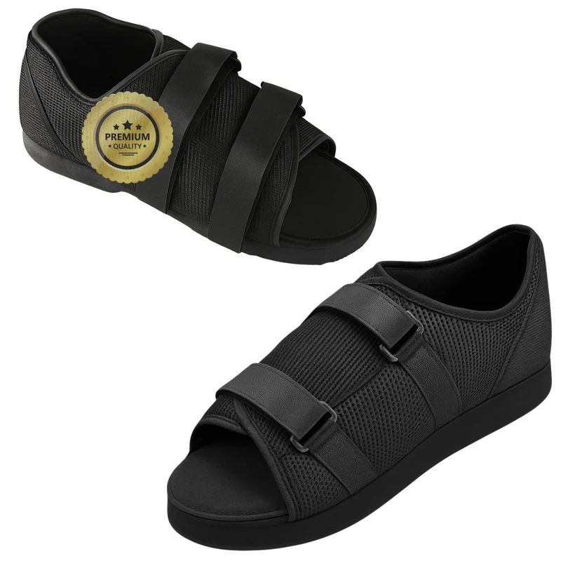 Chaussure Post-Opératoire Semelle Plate | Chaussure Bilatérale
