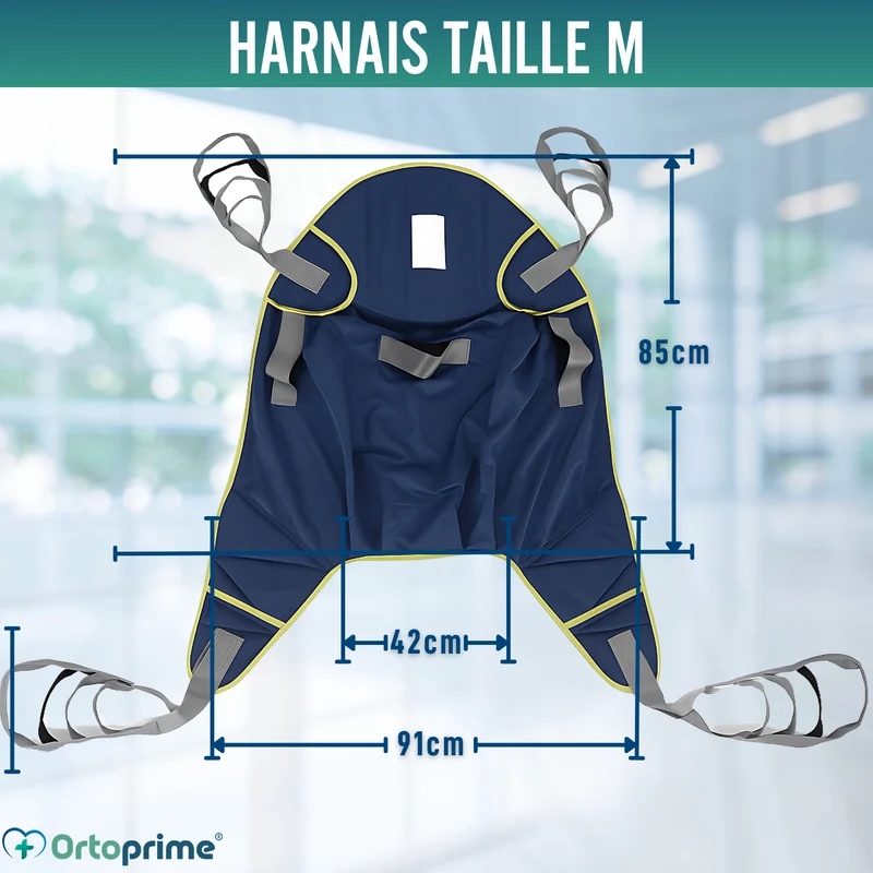 Grue Robuste pour Patients avec Harnais 2 Tailles