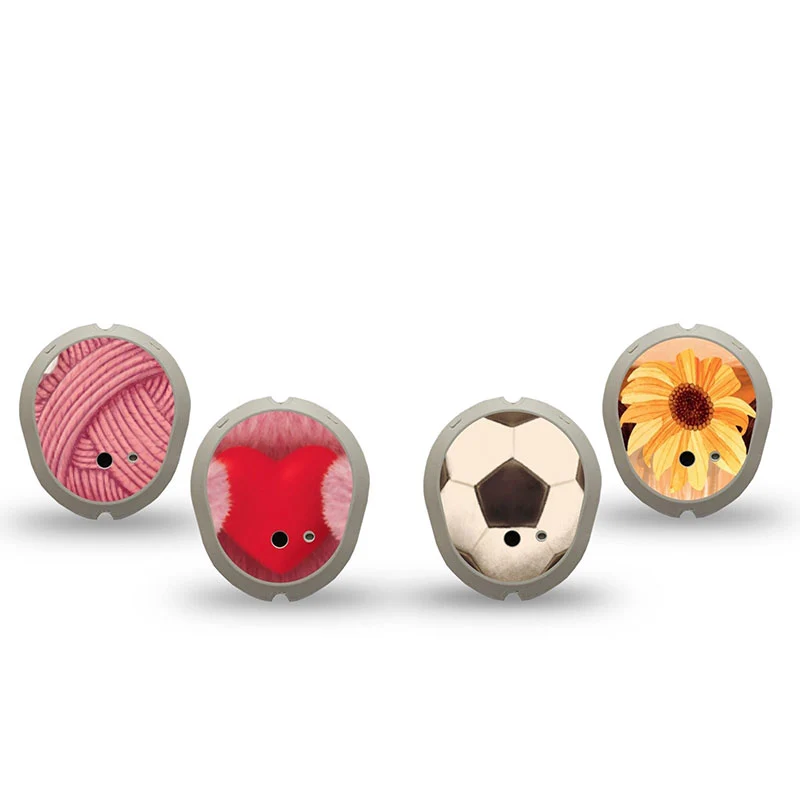 Autocollant pour émetteur ExpressionMed Dexcom G7 : Pack assorti d’animaux sauvages mignons
