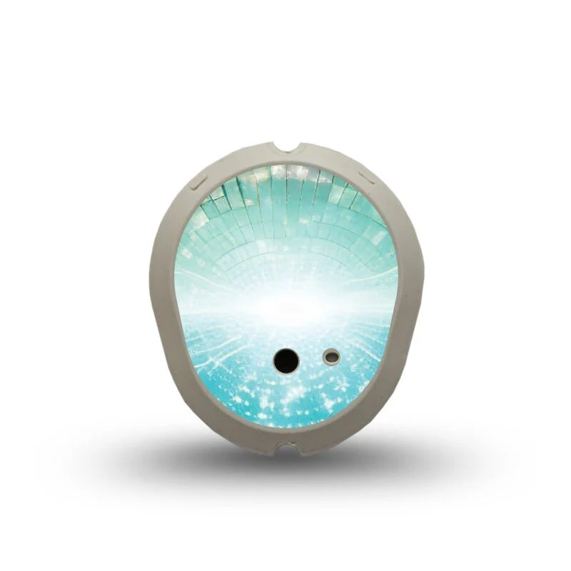 Autocollant pour émetteur ExpressionMed Dexcom G7 : Lumières disco
