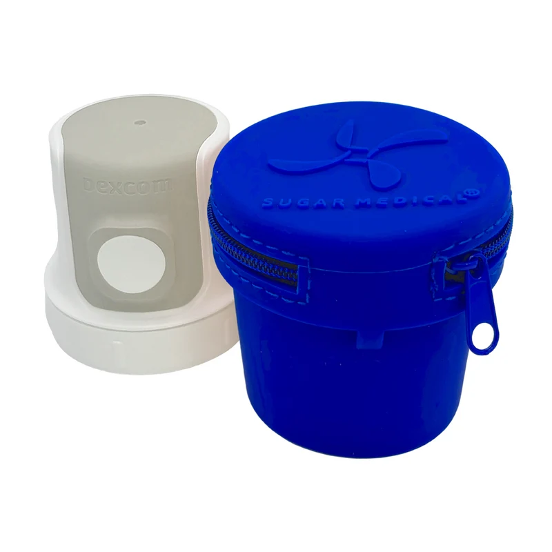 Étui de voyage protecteur Dexcom G7 - Bleu