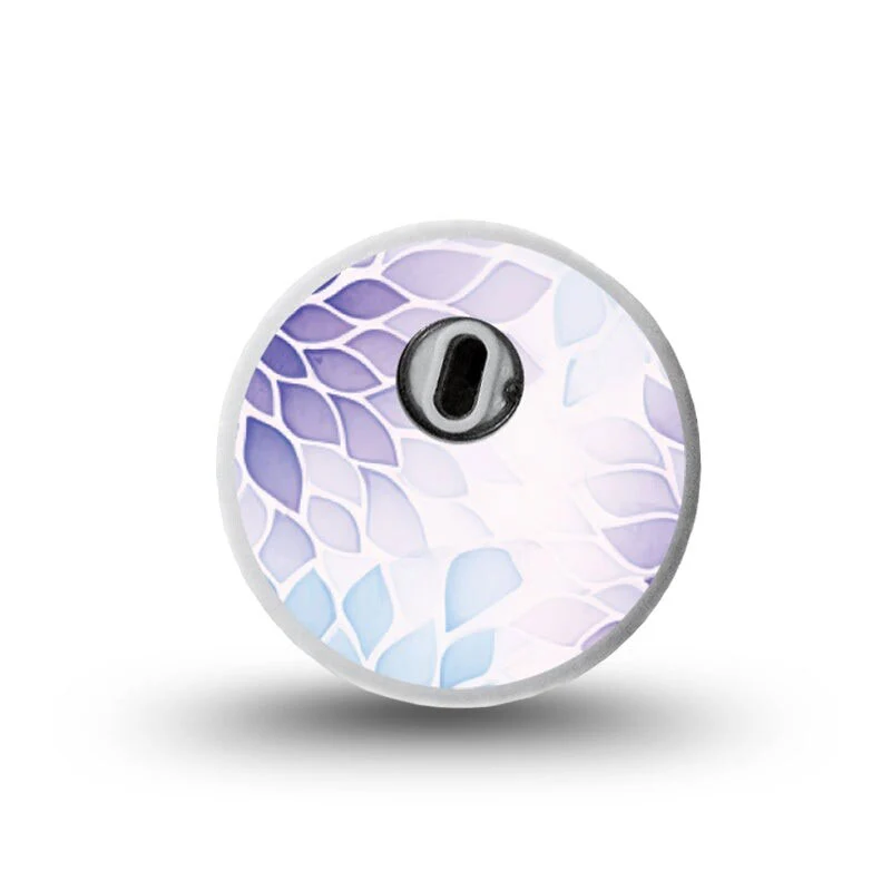 Autocollant pour capteur ExpressionMed Freestyle Libre 3 : Dégradé de glycine