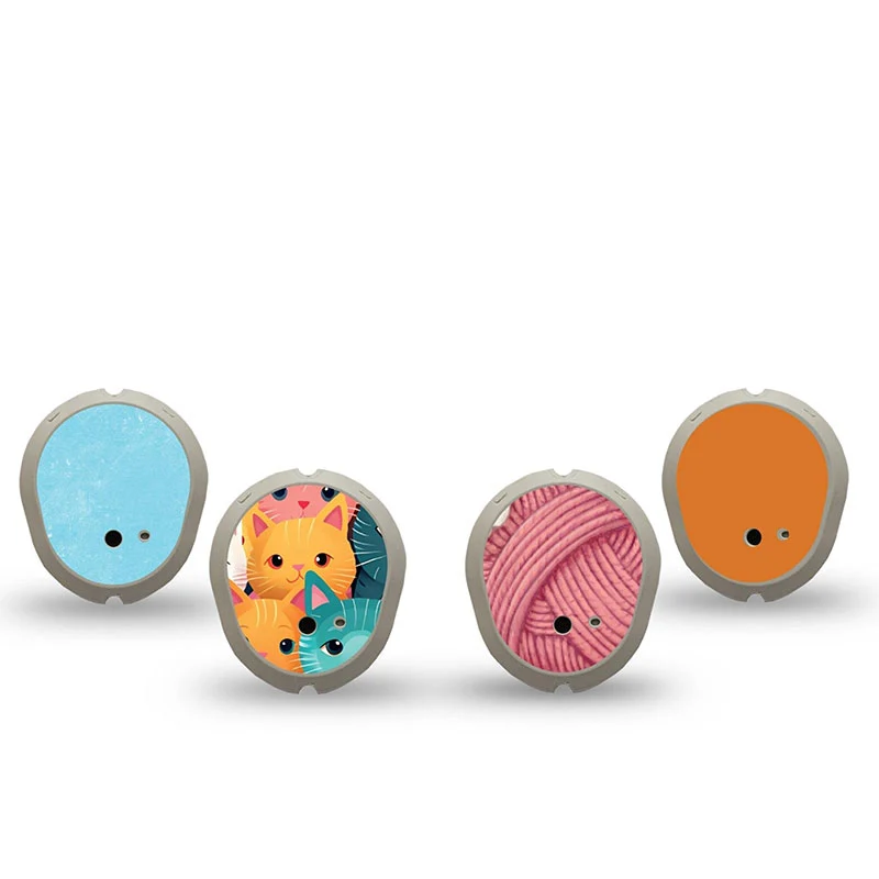 Autocollant pour émetteur ExpressionMed Dexcom G7 : Pack assorti irrésistiblement ludique
