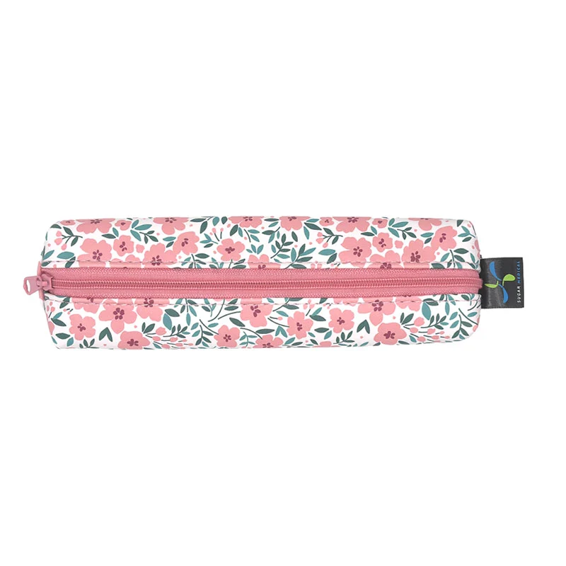 Étui pour stylo injecteur MedMate GLP-1 de Sugar Medical : motif floral Luna