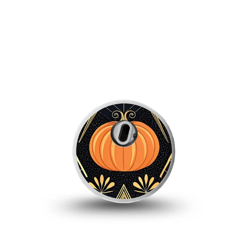 Autocollant pour capteur ExpressionMed Freestyle Libre 3 : Art déco Halloween