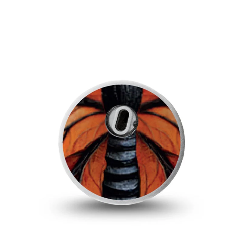 Autocollant du capteur ExpressionMed Freestyle Libre 3 : Papillon feuille