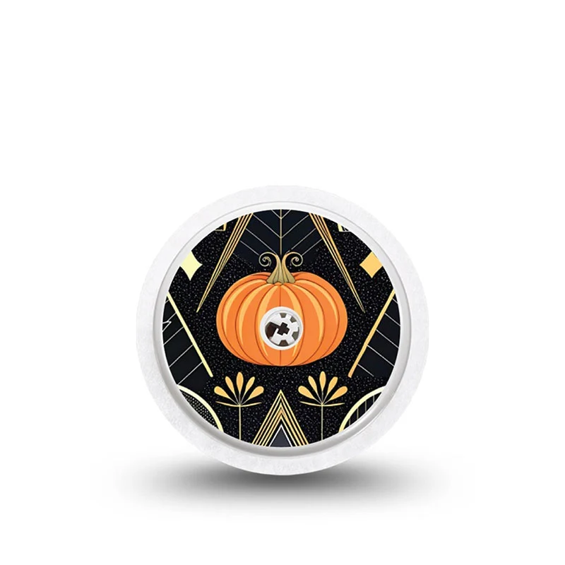 Autocollant pour capteur ExpressionMed Freestyle Libre 2 : Art déco Halloween