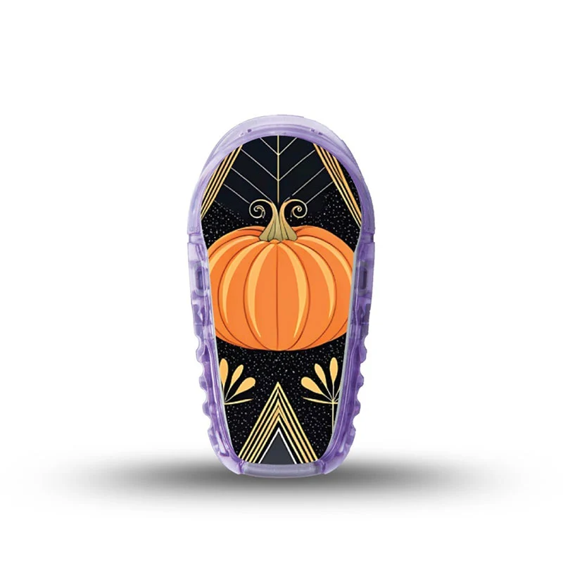 Autocollant pour émetteur ExpressionMed Dexcom G6 : Art déco Halloween
